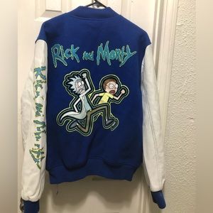 Rick & Morty high school jacket